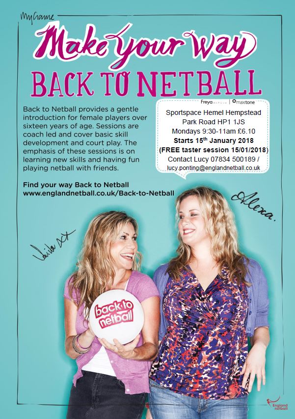 getsetgodacorum's tweet photo. If you're over 16 and want to learn or re-learn the basics of netball in a fun and relaxed setting, 'Back to Netball' is for you. https://t.co/TMld1MxZXB
