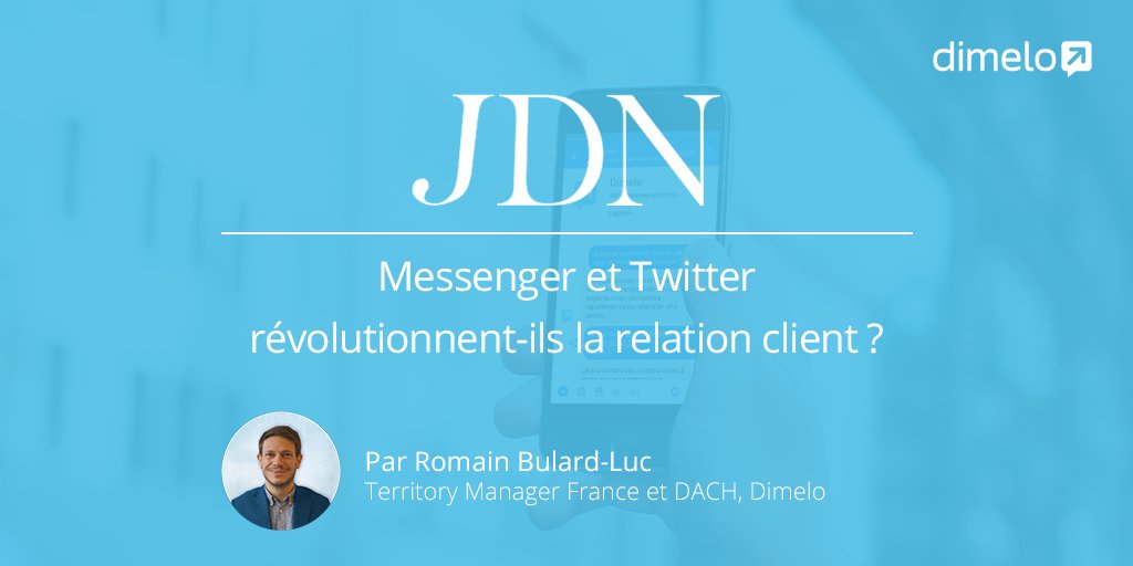 RingCentralFR's tweet photo. .@romainbulardluc explique dans le @journaldunet l'intérêt de #Messenger #CustomerChat et des tweets en 280 caractères pour la #RelationClient https://t.co/WtBno9aj7d https://t.co/iBqSwovVF8