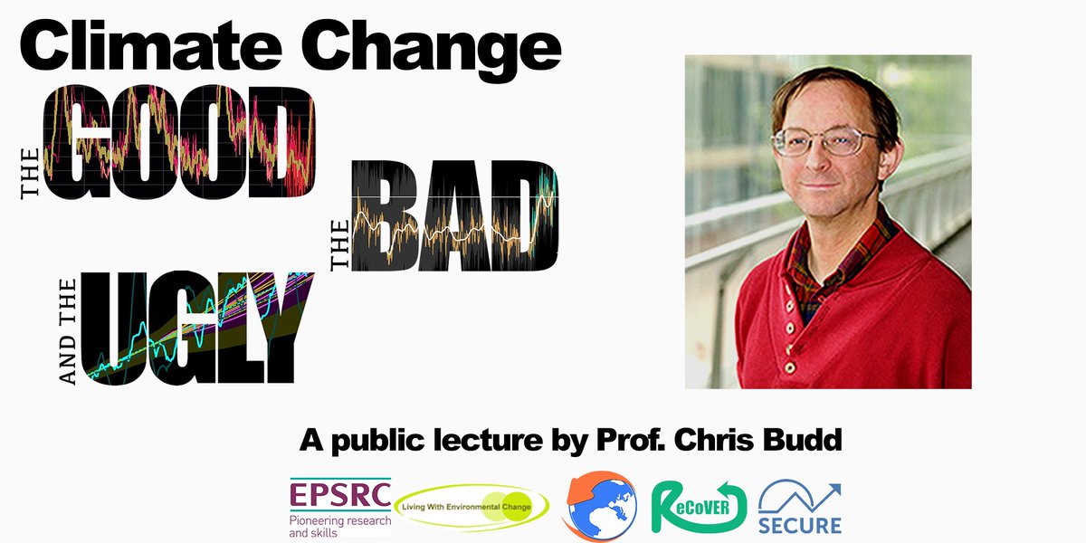 PastEarth's tweet photo. If you're in Leeds on January 11, don't miss our free public lecture by Prof. Chris Budd "Climate Change: The good, the bad, and the ugly" at the Leeds City Museum! With funding from PEN, ReCoVER &amp; SECURE. https://t.co/uxWc6JAVp3 https://t.co/TPbf8nKnEL