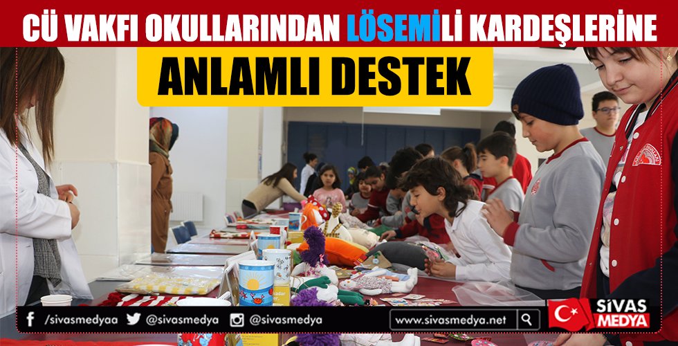cunivakfi's tweet photo. Vakıf Okullarımız Öğrenci ve Velilerimizden #Lösev'e, anlamlı destek...  Haberi; https://t.co/otZ3R5I3w5 https://t.co/IWURnzYuIz
