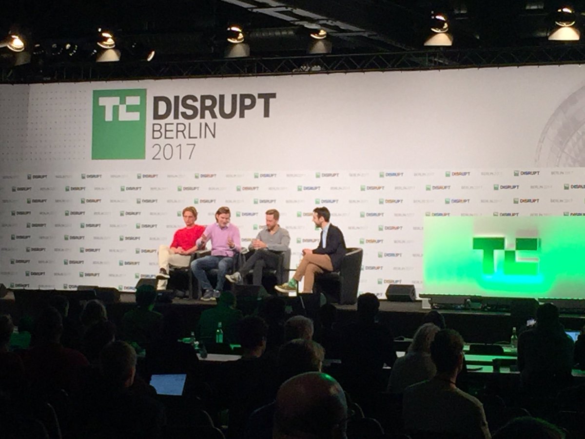 #TCDisrupt <a href="/TechCrunch/">TechCrunch</a> CEOs of <a href="/monzo/">Monzo 🏦</a> <a href="/RevolutApp/">Revolut</a> <a href="/n26/">N26</a> on stage