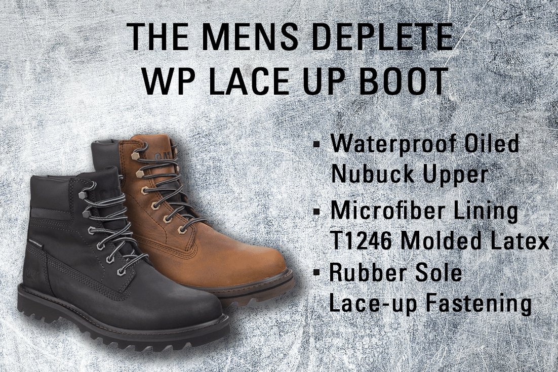 men's deplete waterproof boot