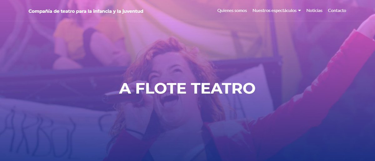 ¿Ya habéis visto la nueva página web de la compañía? ¡Si es que últimamente estamos muy fashions!

afloteteatro.com

#ElÁrbolDeJulia
#SeSuspendeLaFunción