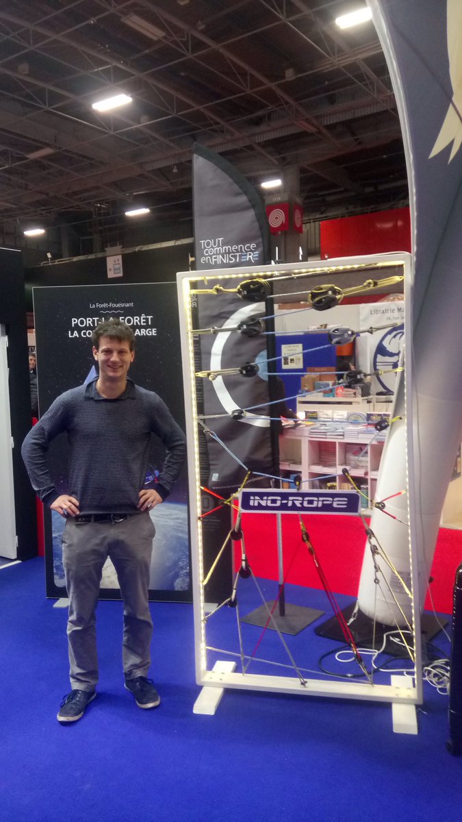 Retrouvez-nous sur le stand 1j18 tout commence en Finistère <a href="/Toutcommence29/">Tout commence en Finistère</a> @NauticParis #innovation #madeinBZH