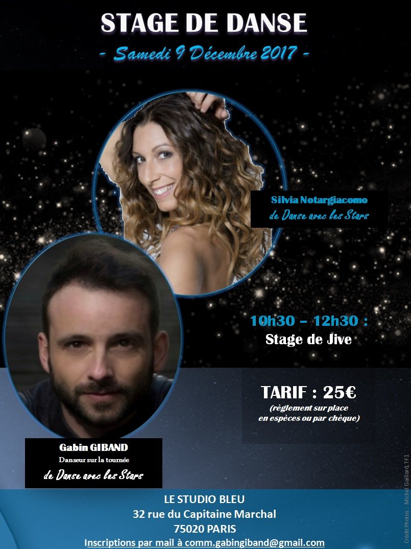 gabingiband's tweet photo. Heureux de retrouver ma @SilviaNofficiel pr partager ce super moment av vs! Allez #teamJive on vous attend nombreux! https://t.co/1iJveYI6Ou