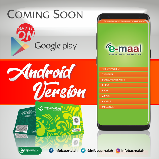 toko_basmalah's tweet image. Coming Soon #EMAAL #ANDROIDVERSION
#Basmalah