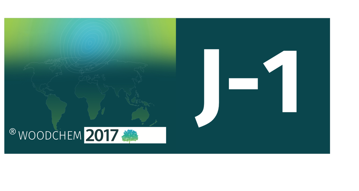 woodchem2019's tweet photo. 🌲 J-1 🌲 #Woodchem : la conférence sur la #chimie du #bois et ses applications industrielles. Chercheurs, forestiers, industriels et chimistes se retrouvent demain ! #innovation #Recherche #DD https://t.co/u1mtB4jAuw
