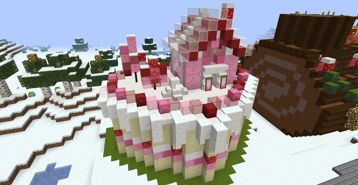 朱サバ Xmas建築 Minecraft Togetter