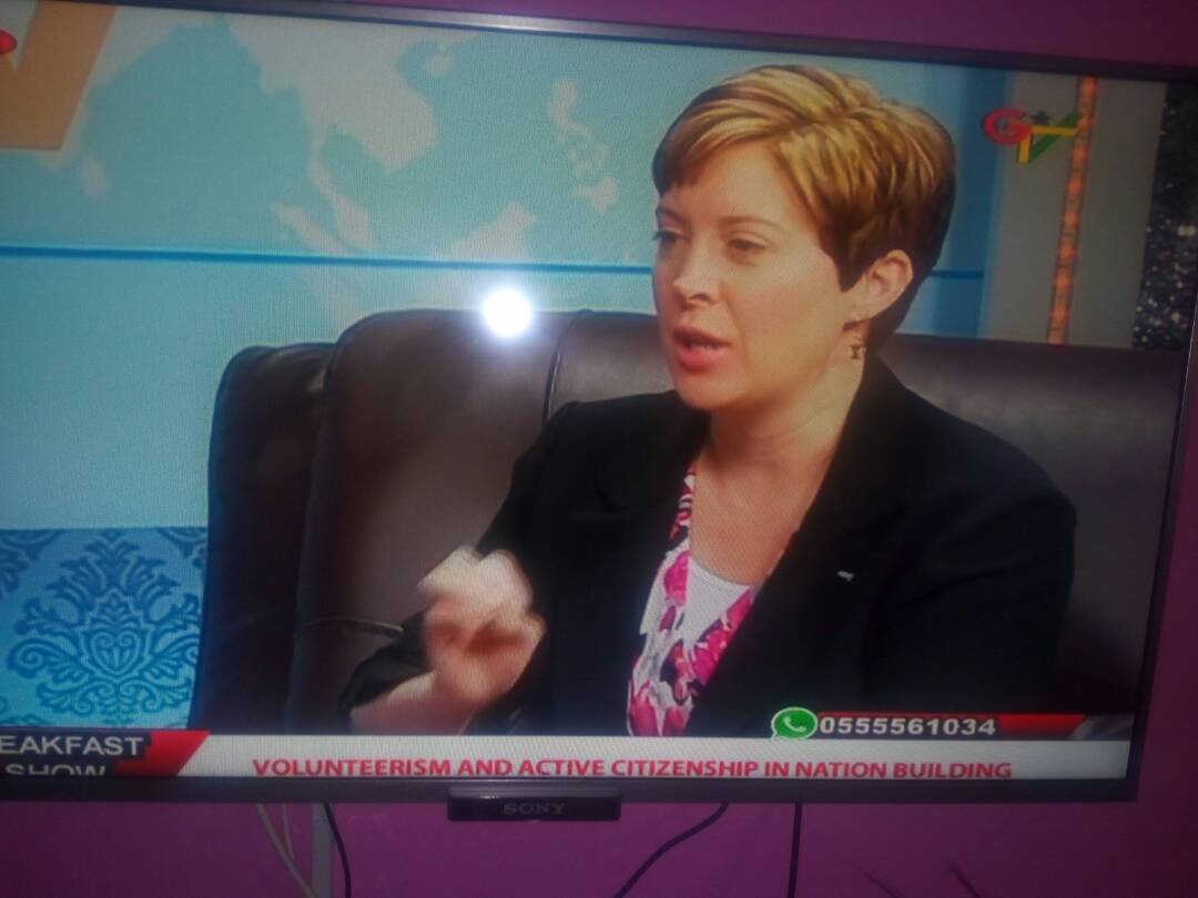 JciAcRoyale's tweet photo. #Day 1
JCI ACTIVE CITIZEN WEEK 

The World President Dawn Hetzel and the National President of Ghana live on Ghana Television station ( GTV) https://t.co/vsA02E57uz