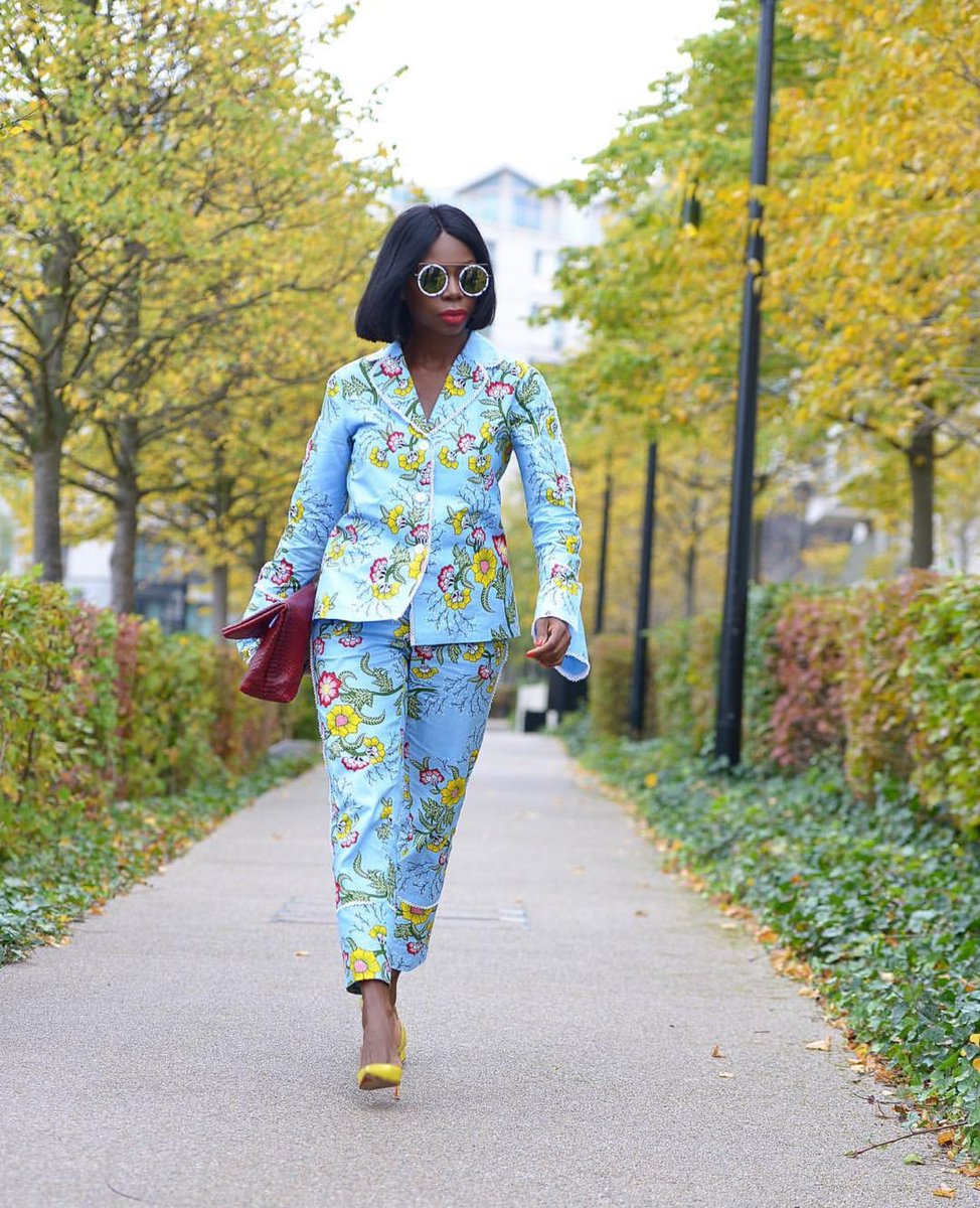 Slayerstvgh's tweet photo. Florals are always beautiful and the best. @sde4_u we love this. #Fashion #EverythingFashion #Floral #SlayersTv #AbsoluteClass. https://t.co/ni9uoGmk1f