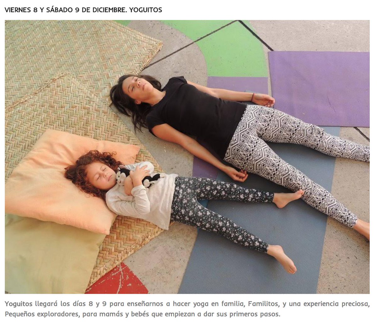 kiddosity's tweet image. VIERNES8 Y SÁBADO 9. YOGUITOS EN LA BEBETECA DE KIDDOSITY Y SLEEPAA
para enseñarnos a hacer yoga en familia, Familitos, y Pequeños exploradores, para mamás y bebés que empiezan a dar sus primeros pasos. 12,00 y 13,15h / 16,30 y 18,00h. @JuvenaliaIFEMA  2017