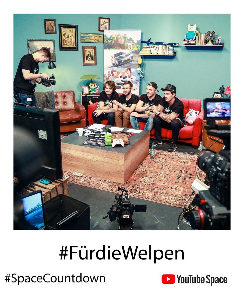 YouTubeSpaceBer's tweet photo. Der #SpaceCountdown geht weiter! 🎉
48 Stunden für den guten Zweck zocken? Auf jeden Fall eines unserer Highlights 2017. Über 50 Creator waren an dem Wochenende involviert & konnten 239.483,32💸 für soziale Projekte sammeln. #FürDieWelpen #LFDW4 🎮 https://t.co/xA1nEs7sI3