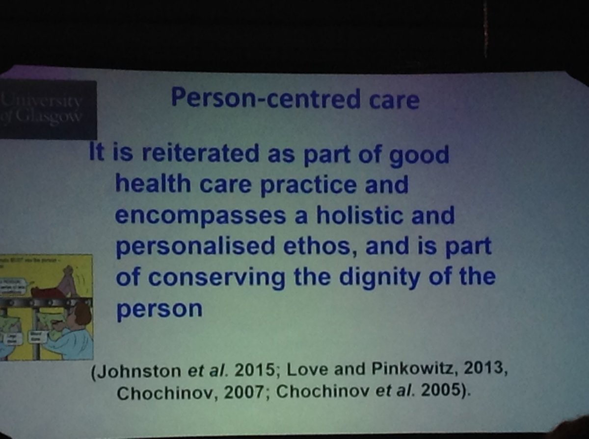 AutonRuth's tweet photo. Prof Bridget Moss poses her question: What do I need to know about you as a person to provide the best care possible? @FifiBrant @MaggieAFay @janeeberg @hospicedoctor @Bridgetmoss14 @NAPCEUK #napceconf17 @WeEOLC @FNightingaleF https://t.co/u8bbRrHd49