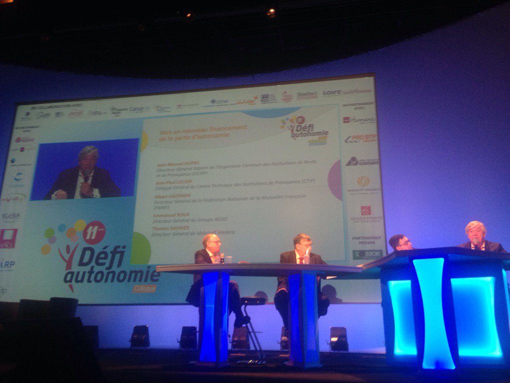 pmdu75's tweet photo. Jean-Manuel Kupiec @OCIRP pour parler du financement de la perte d'autonomie au colloque @Defi_autonomie https://t.co/Xiccawv2Bi