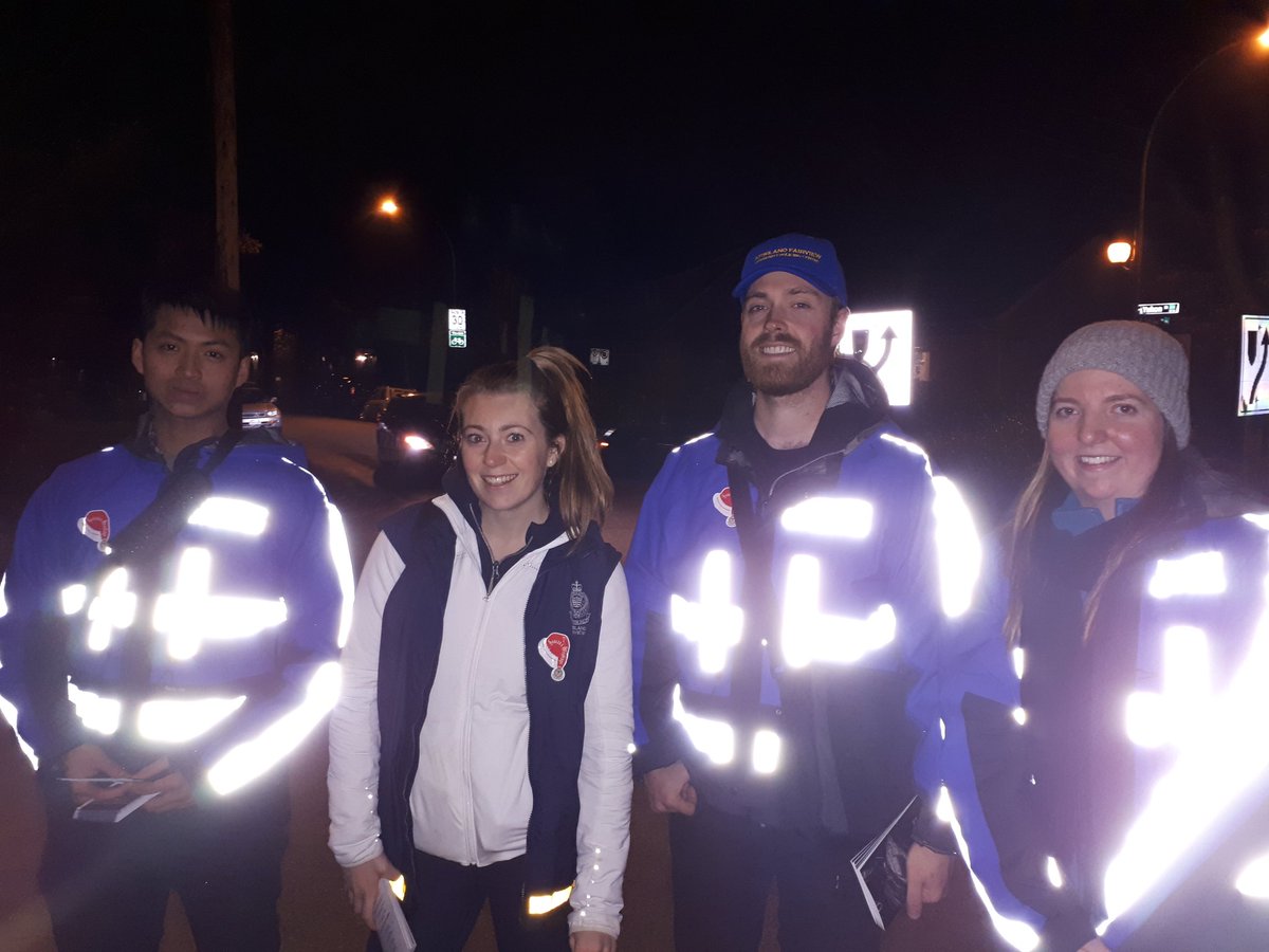 KitsFairCPC's tweet photo. Very visible in reflective jackets on foot patrol - reminder to lockout #autocrime by keeping valuables out of view to #MakeLifeHardForThieves! #Volunteers #WalkSafeBC @VancouverPD @icbc https://t.co/EAimSBjOA3