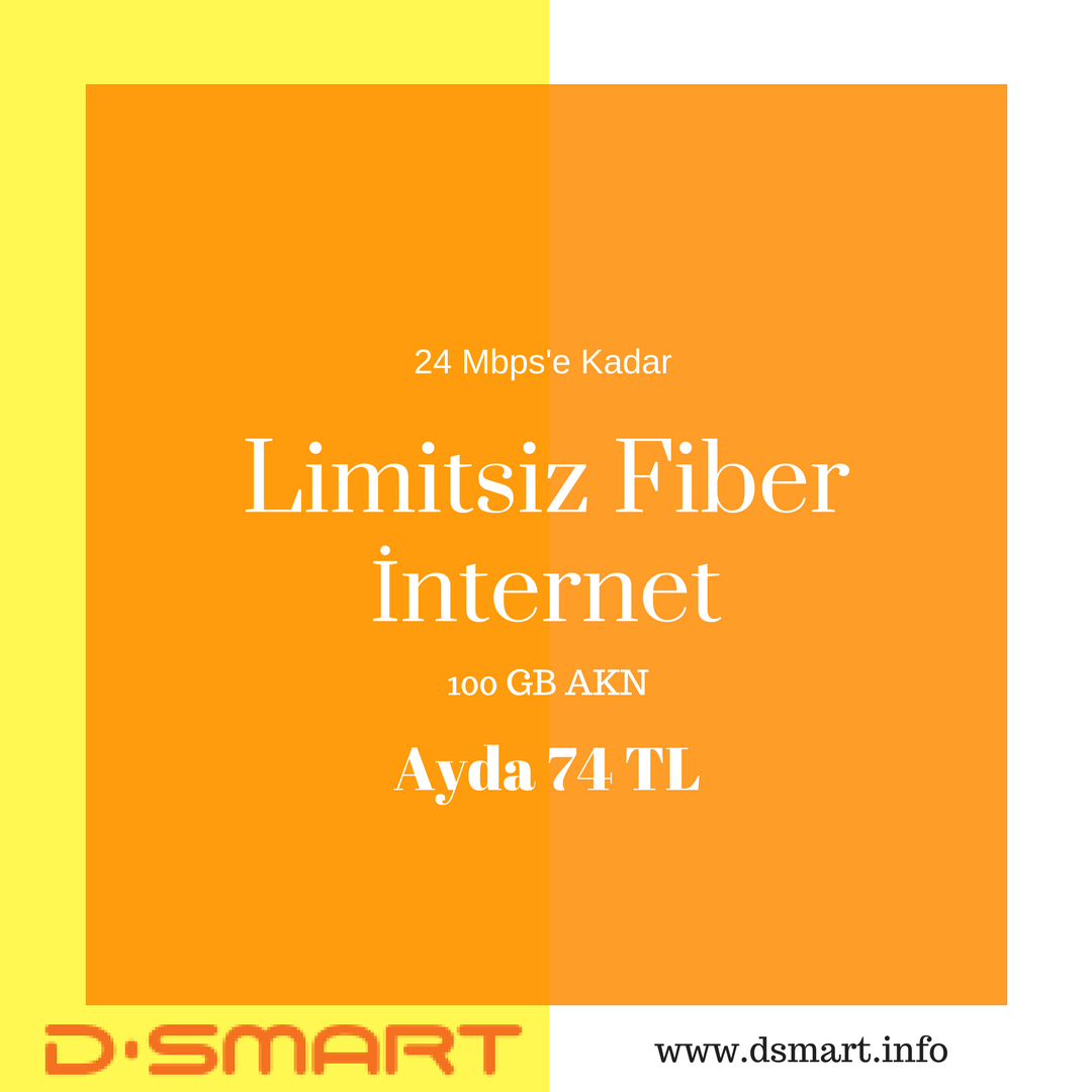 Limitsiz Fiber İnternet detaylar için Sosyal Medya hesaplarımızdan mesaj atabilirsiniz.