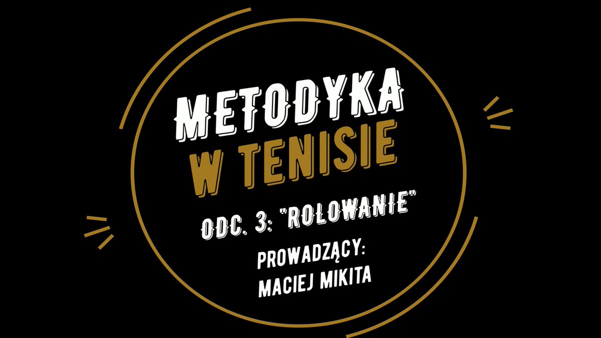 ecsin_pl's tweet photo. Kolejny odcinek "Metodyki w tenisie" online! Zapraszamy: https://t.co/O0allopvH8
#tenis #TenisPL #sportowiec #Tenis https://t.co/XvhUg3h3fm