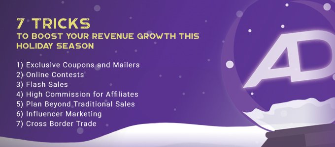 admitadin's tweet photo. Dear Partners! #admitad is ready to share the TOP 7 Tricks to increase your sales during this holiday season.
Read More: https://t.co/s7NA6Dzi8r
#seasonsale  #holidaysales  #affiliatemarketing https://t.co/7KhmiIjwRM