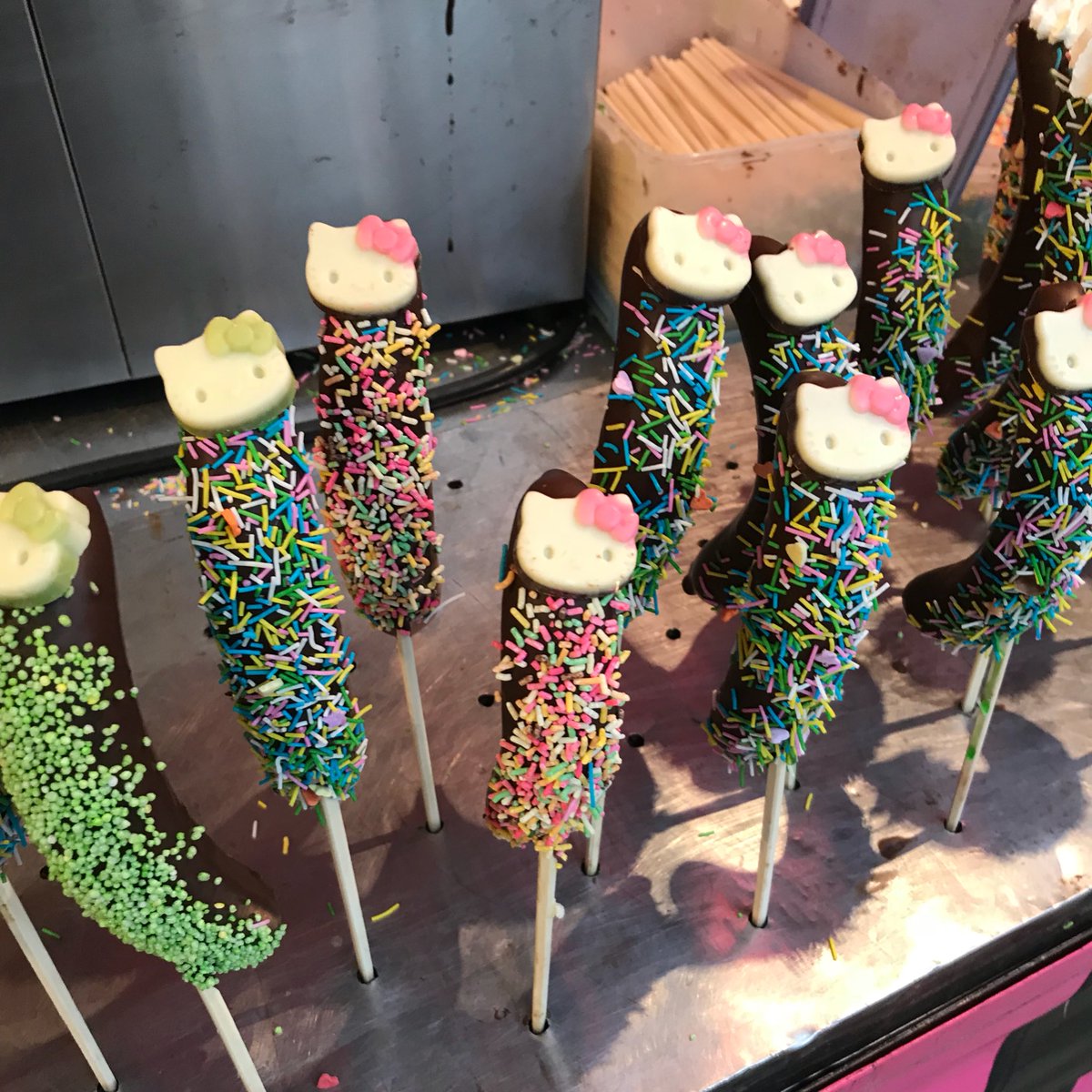 ハローキティ チョコバナナ 激レア】ご当地キティ 屋台 夜店 夏祭 限定