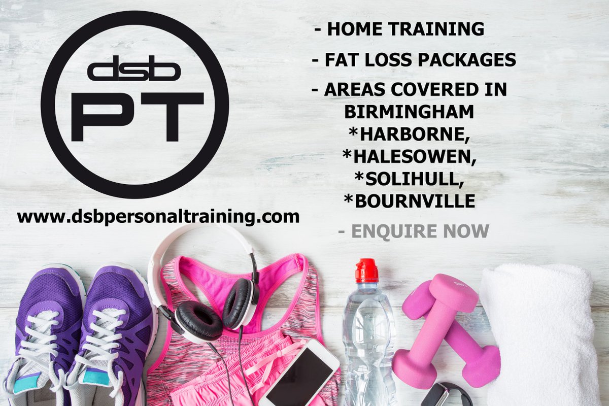 DSBFITNESS's tweet photo. Home fat loss packages coming in 2018. #fatloss #hometraining #harborne #solihull #halesowen #bournvile #weightloss #personaltraining #6weekplan #3monthplan #6monthplan #Birmingham #dsbpersonaltraining #dsbfitness https://t.co/Enstlt2l0o