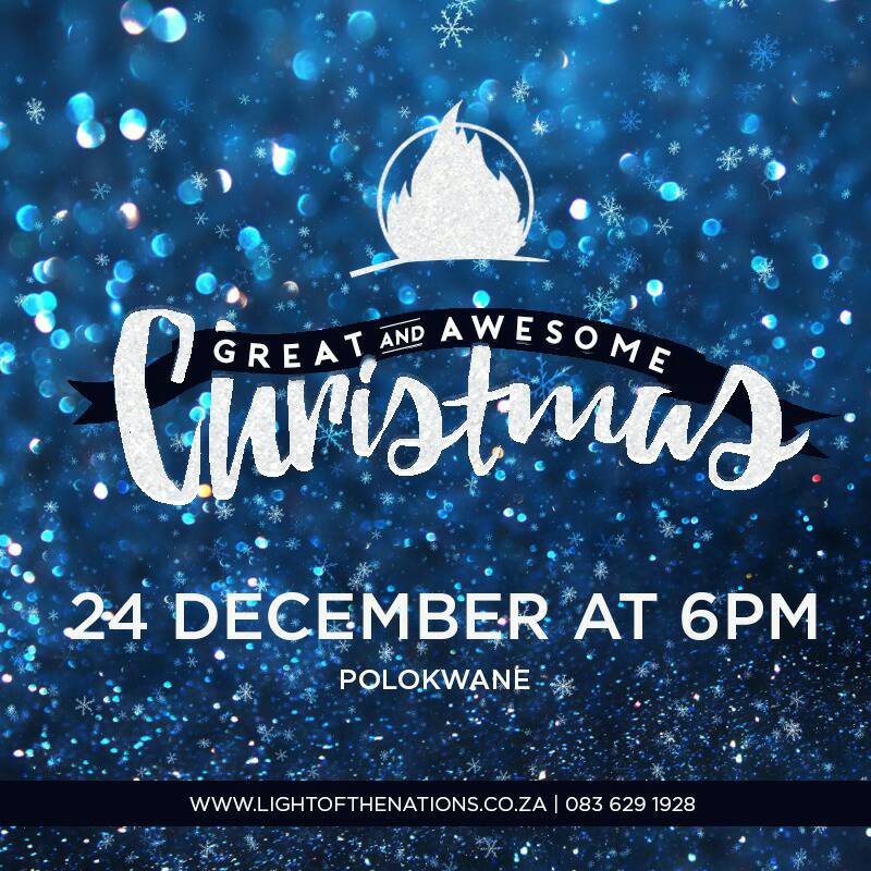 OutspokenLOTN's tweet photo. You don’t want to miss this years Christmas Eve Spectacular by the light of the Nations worship team. #Bringthemhome this festive season https://t.co/0PFm5H5fax