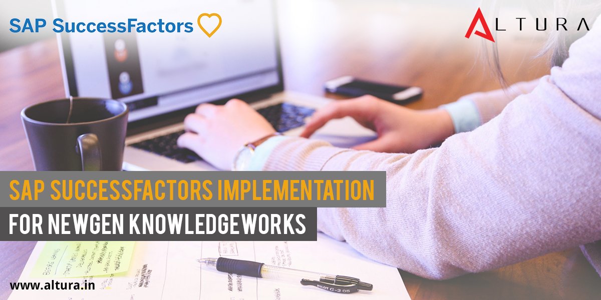 Alt_cons's tweet image. A leading provider of publishing &amp;amp; digital services was looking for a tool to integrate with 3rd party payroll system and offer fully automated talent mgmt processes.

Why did Newgen KnowledgeWorks choose @successfactors ? What set Altura apart? Know @ bit.ly/2sGsipq.