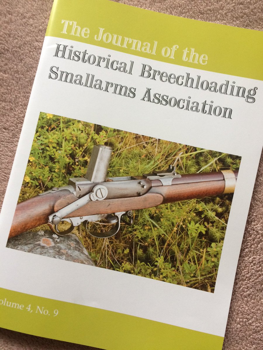 ResearchPressUK's tweet photo. Must be coffee time! Nice new #Historical #Breechloading #Smallarms Association Journal to read :) #HBSA https://t.co/kqc4GdiSSP