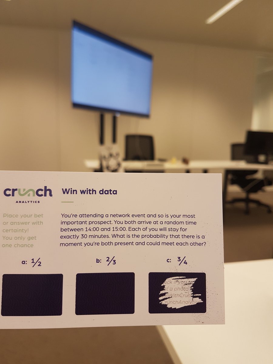 gvseghbr's tweet photo. Win with data #WinWithCrunch https://t.co/OraYpTqqLS