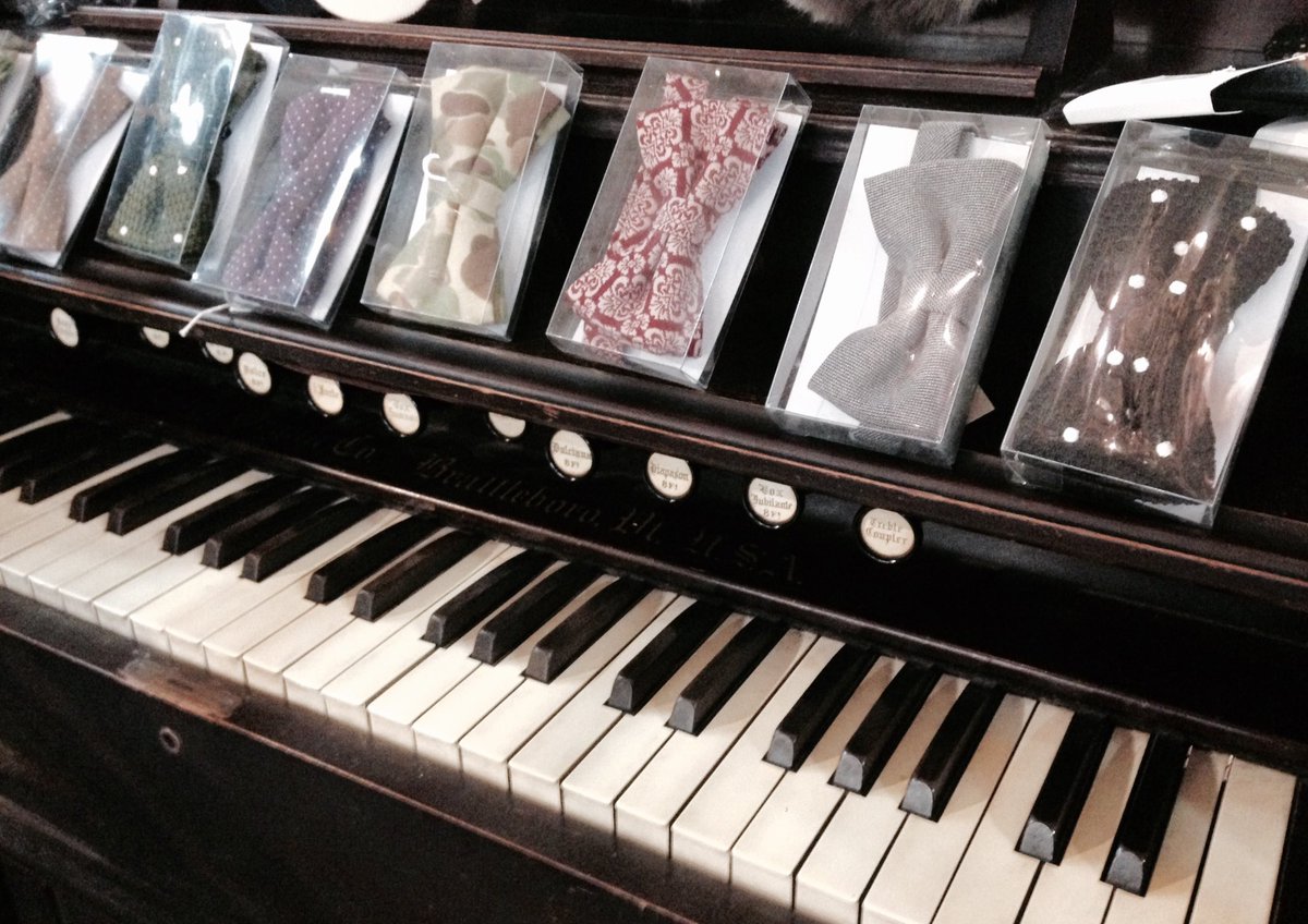 More than just clothing,
Bow ties 
On Cambridge Heath Rd