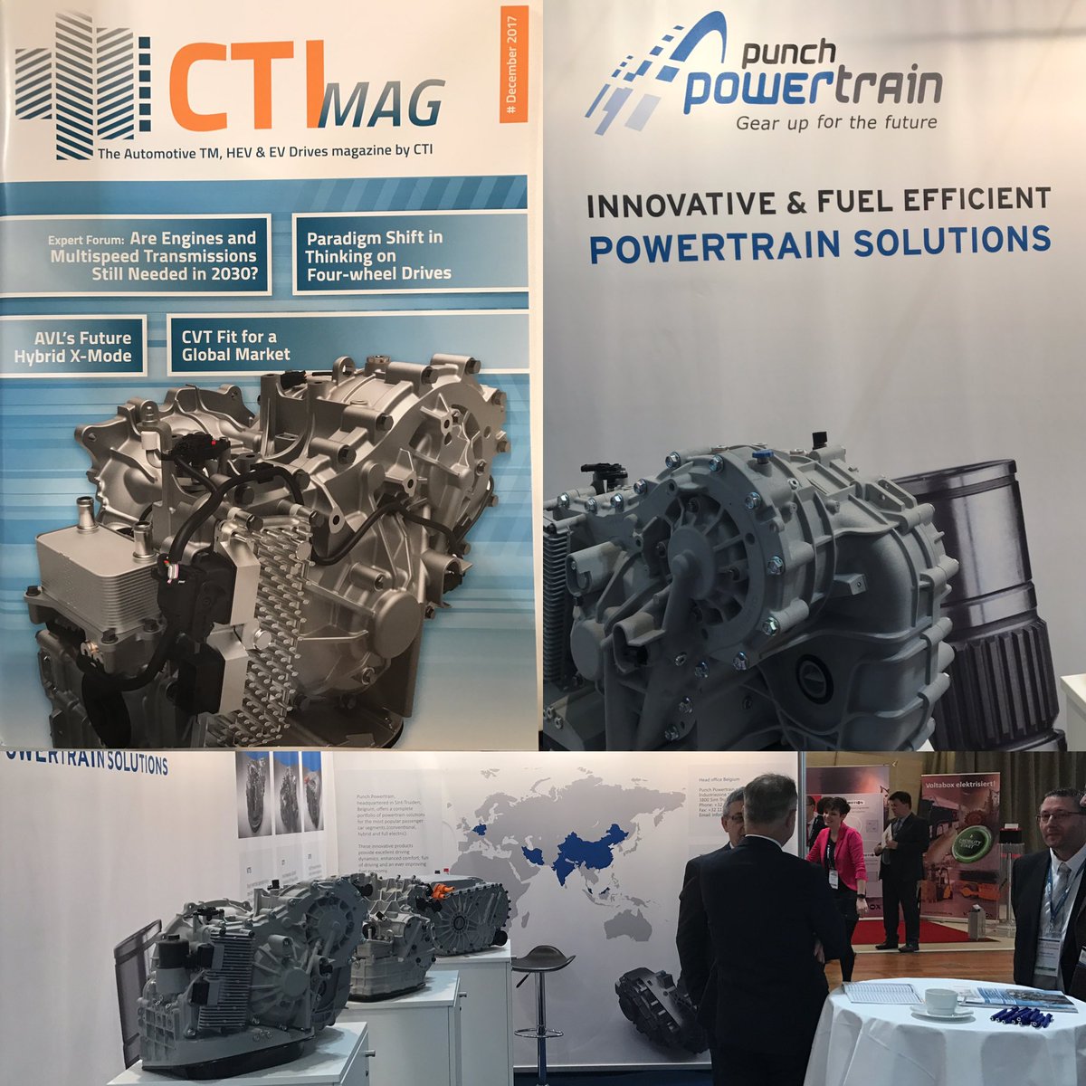 Punch Powertrain Discover This Ctimag Edition S Cover Story On Our New Cvt At Our Booth D04 At Cti Symposium Cti Sym Or Even Better Attend The Presentation H2 Cvt Just Got
