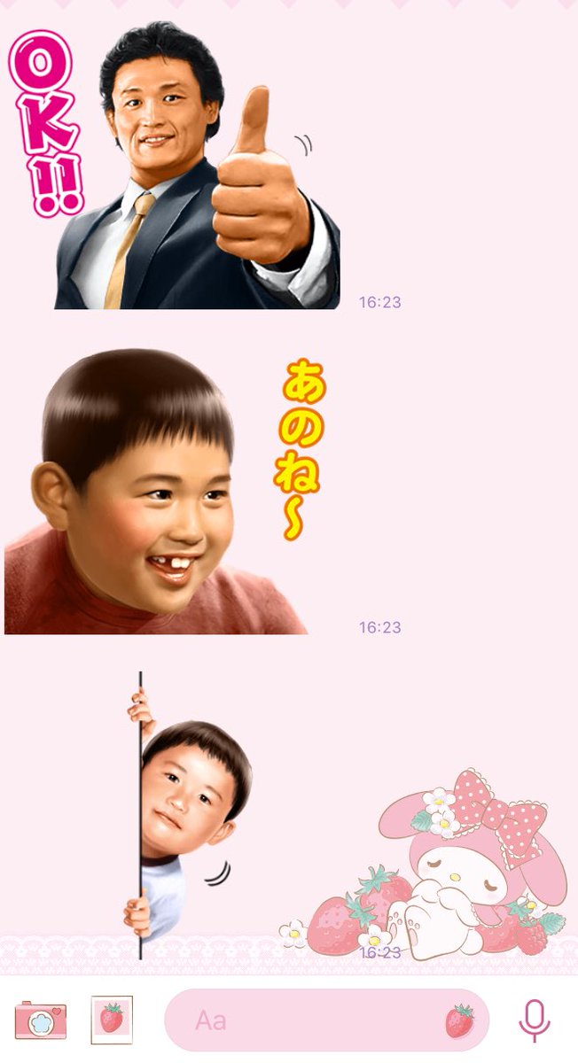 めりぴょん どうでもいい情報ですが この世には貴乃花のラインスタンプというものが存在し 幼少期の貴乃花親方 はおろか 貴乃花親方の嫁 まで収録されています T Co 0ql1d7y4cn Twitter