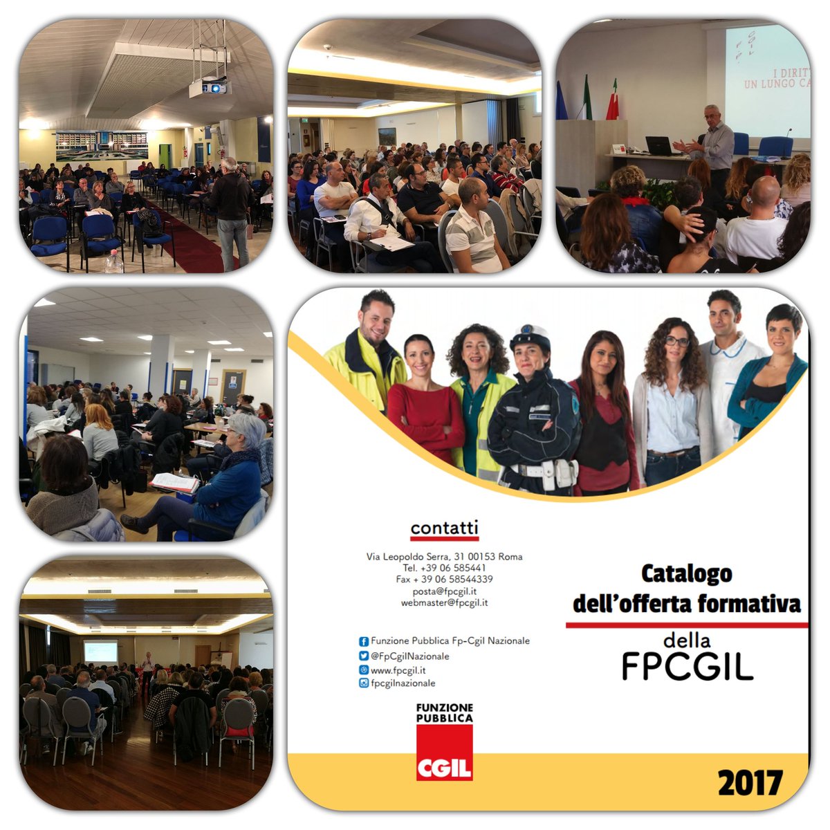 rossettifp's tweet photo. La formazione sindacale di @FpCgilNazionale da Gennaio:
✔più di 200 giornate d'aula
✔più di 50 corsi #Ecm gratuiti
✔4 corsi FAD
Un'attività che ha raggiunto circa 10K delegate/i di #Effepiu 
Ora è tempo di ...
formazione sindacale per candidati #Rsu2018
#LaFpForma #CiSiamo https://t.co/FiHELAobqb