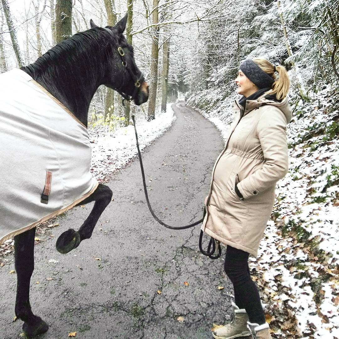 Langsam wird's anstrengend! 🤰😁