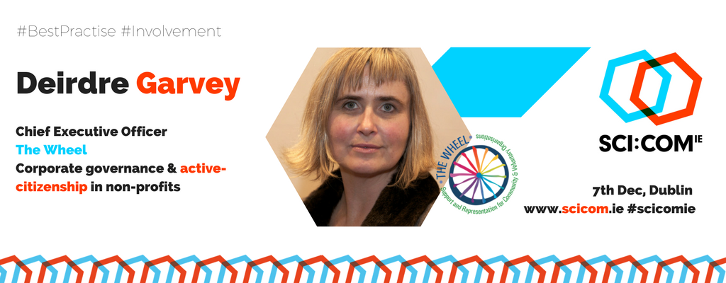 scicomie's tweet photo. We'll be discussing ways to involve various audiences at our #Involvement session with Eilish McAuliffe @UCDHealthSystem, Maura Adshead @UL, @simonorafferty from @EPA & @DeirdreGarvey from @The_Wheel_IRL at #SCICOM2017 THIS THURSDAY! #scicomm #2DaysToGo https://t.co/FOg2RWrNVv https://t.co/XomCO1okEe