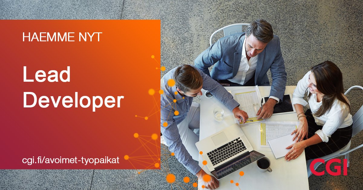 Haemme Lead Developeria rakentamaan sivistystoimelle modernia toiminnaohjausjärjestelmää. Lisätietoa: bit.ly/2zuVRPk #rekry #ITrekry #duunit #työpaikat #kehittäjä #erp