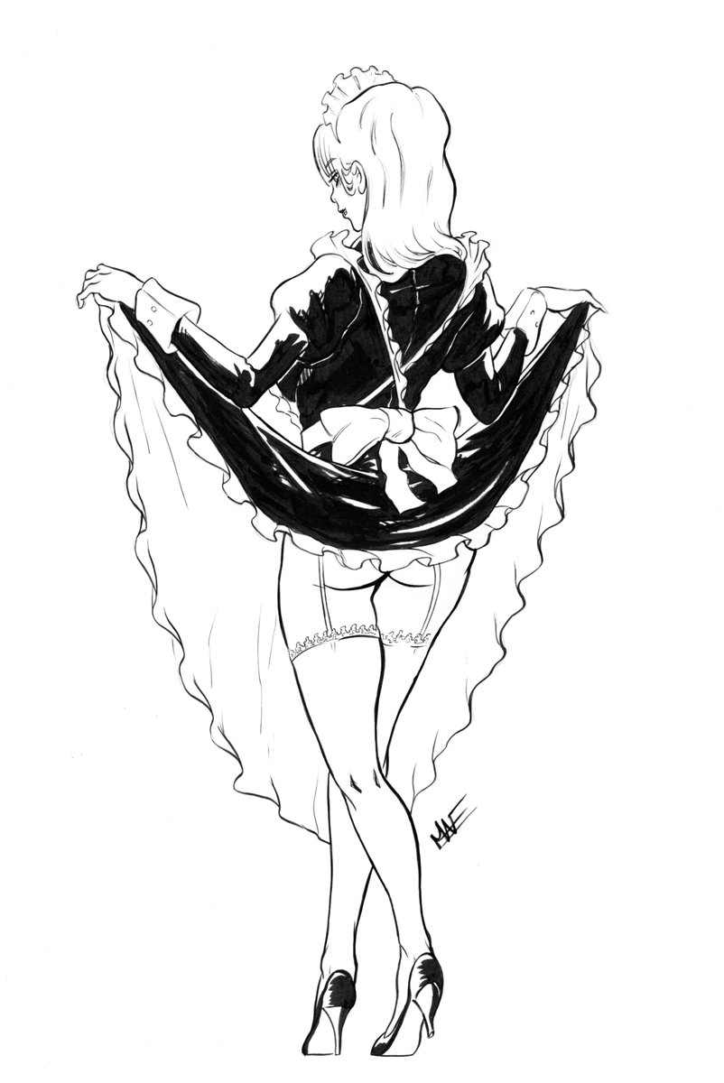 MavComics's tweet photo. Day5: Classic Maid

Frankly I didn't understand what the term “classic” was about.

#indecentber2017 #indecentber #classicmaid #classic #maid #ass #bareass #sexy #erotic #bare #nopanties #panties https://t.co/VtauUtpL3g