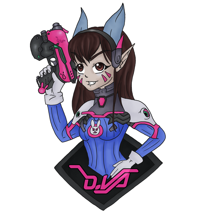 新しいコレクション Dva イラスト 無料画像