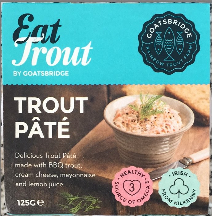 FSAIinfo's tweet photo. #FoodAlert Recall of a batch of Goatsbridge Trout Pate due to the presence of Listeria monocytogenes https://t.co/8aHVISmanD https://t.co/iGpqsiixQ7