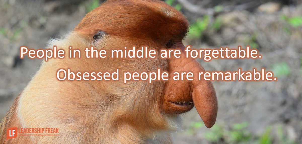 Leadershipfreak's tweet photo. STOP DOMESTICATING REMARKABLE PEOPLE - SET THEM FREE

Average leaders want everyone else to be average.

Leaders face the danger of domesticating remarkable people. In the process remarkable people become average, forgettable.

https://t.co/EgxNtK6qXE

#leadership https://t.co/EUgmIV2NhQ