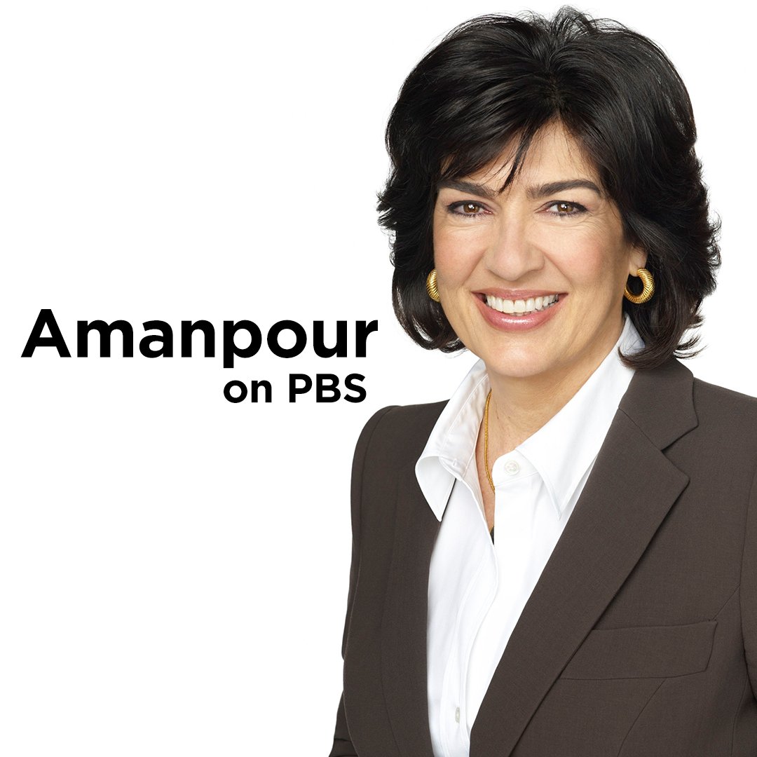PBS's tweet image. CNN's @camanpour will lead a new late night show on PBS featuring conversations about important global issues. Watch the first episode Dec. 11 at 11/10c. #AmanpourPBS