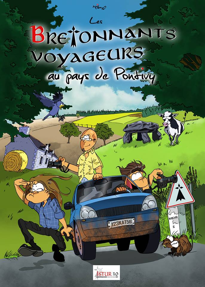 Découvrez les secrets du pays de #Pontivy et soutenez Les Bretonnants Voyageurs au Pays de #Pontivy illustrés par Nicolas Le Tutour aka Niko sur kengo.bzh  kengo.bzh/projet/les-bre… …