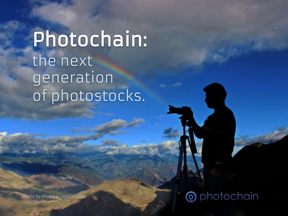 Photochain_io's tweet photo. Photochain is the next generation of photostocks:
Using #blockchain technology, the Photochain Dapp returns the control and the trust of the #photography marketplace to the content producer.
Learn more ==> https://t.co/kBHahqpxXR #crypto #ICO https://t.co/SAKXFRG7uW