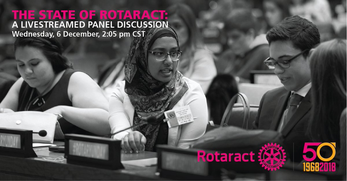 pernicerotary's tweet photo. Il #Rotaract compie 50 anni.
9.522 #ClubRotaract, 291.006 #rotaractiani, 177 Paesi con club Rotaract.
Una storia di successi, una #storia ancora tutta da scrivere. https://t.co/o5GlpF87m6