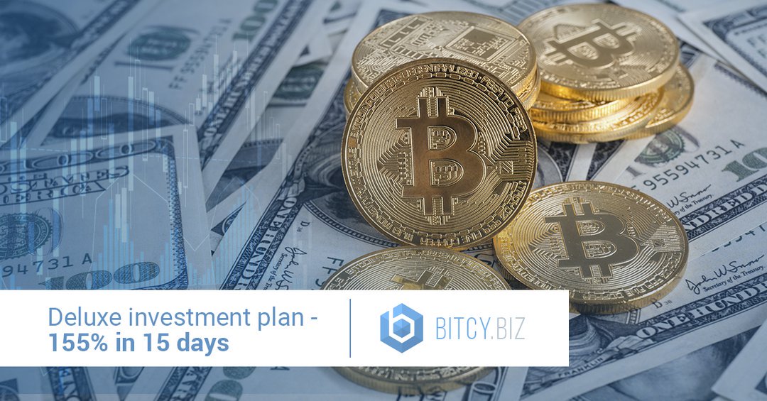 💎 Deluxe investment plan - 155% in 15 days
#bitcynews #bounty64 #bitcoin #BTC #Deluxe #investment #Ripple #money #deposit #work goo.gl/vcXJ5Z