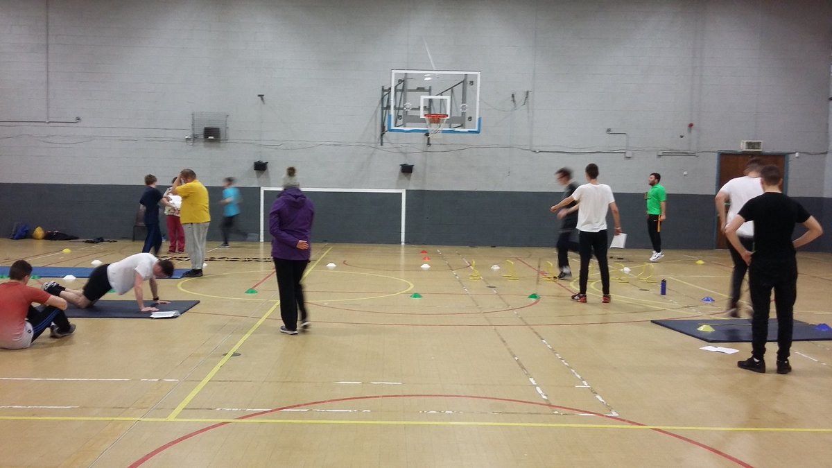 Our students being put through a range of fitness testing this afternoon. Great work by all
