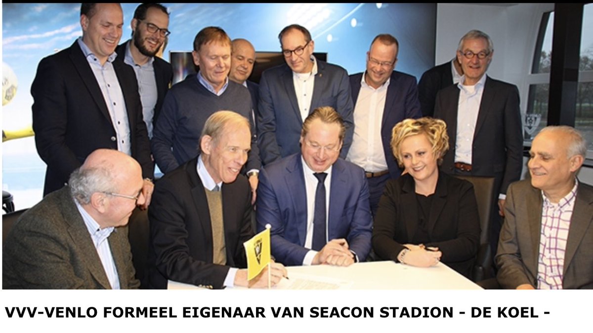 Gefeliciteerd VVV!!!
Een grote stap naar een nog sterkere club!!