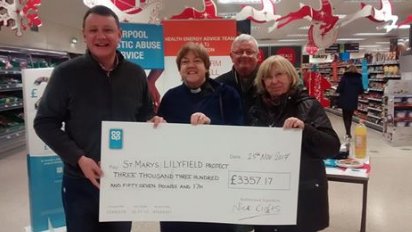 A big thank you to the Co-op for a cheque for £3357.17 from their Community Fund for laptops for our Lilyfield Job Club.