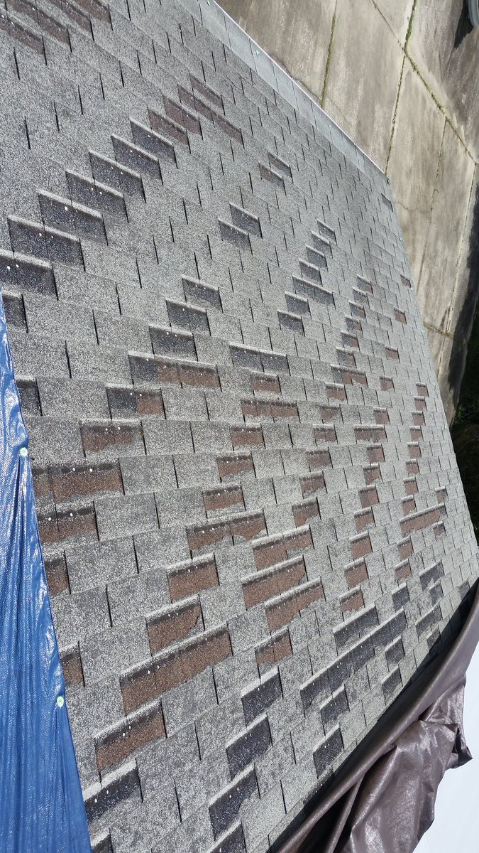 yourhomeshero's tweet image. Tis the season for a roof patch.