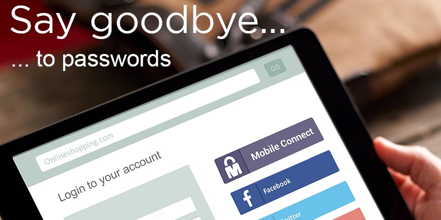 Never worry about remembering long and complicated passwords ever again. Try #MobileConnect today gsma.at/MobileConnect