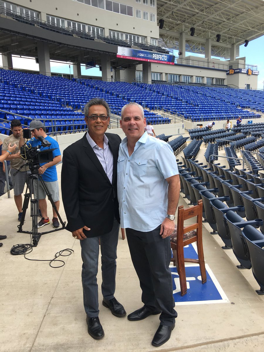 Placer enorme cumplir con esta meta y venir a la Casa del Juego Perfecto. #ElPresidente Dennis Martinez. Gracias #Nicaragua